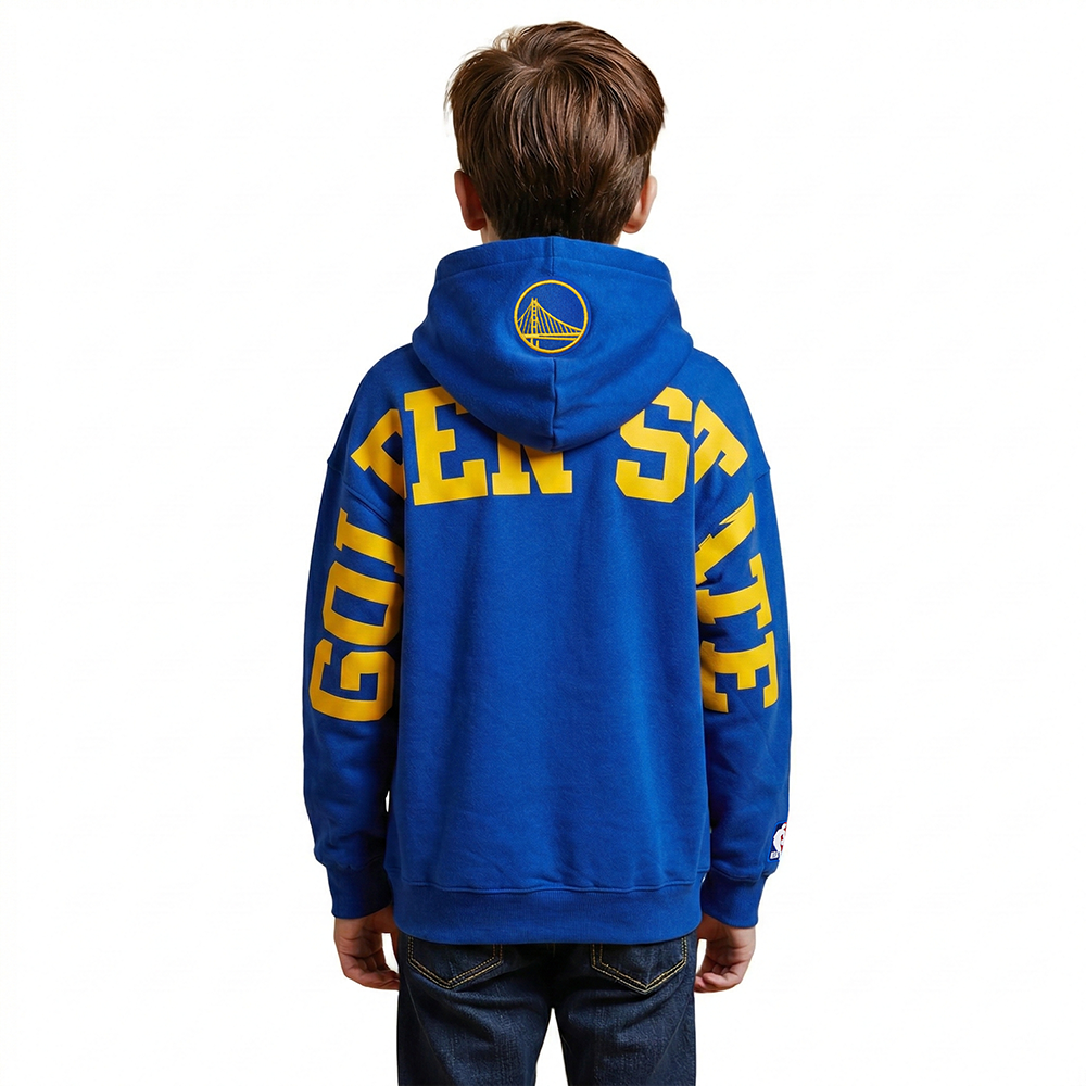 SUDADERA DE CUELLO REDONDO NBA GOLDEN STATE WARRIORS WINGSPAN PARA NIÑO JUNIOR