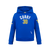 SUDADERA CON GORRO NBA GOLDEN STATE WARRIORS CLASSIC PNN PARA NIÑO JUNIOR