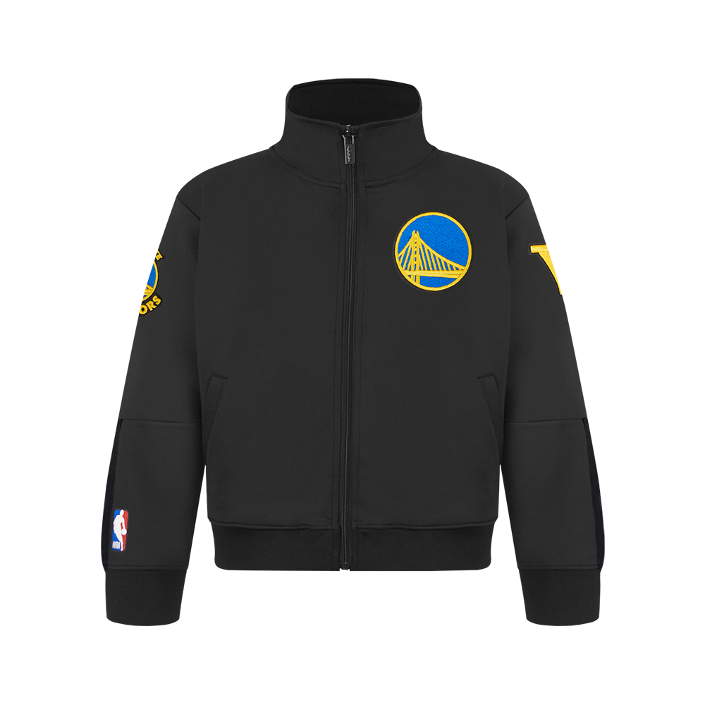 CHAMARRA UNIVERSITARIA NBA GOLDEN STATE WARRIORS CLASSIC CHENILLE PARA NIÑO JUNIOR