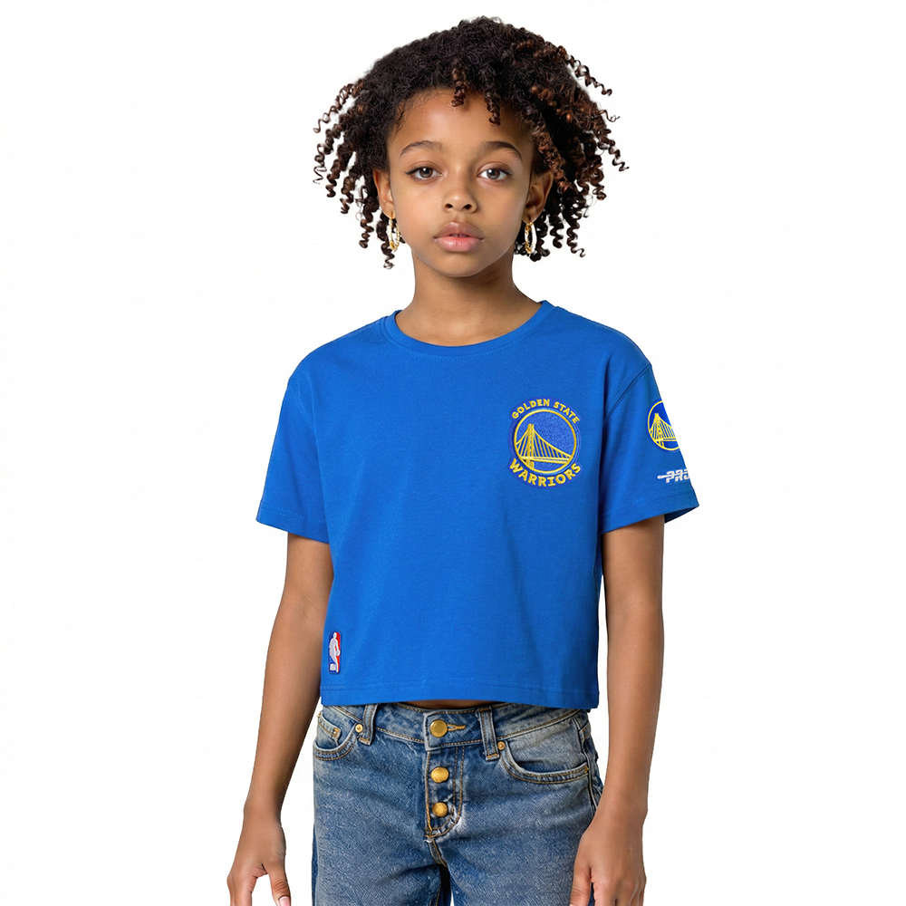 PLAYERA NBA GOLDEN STATE WARRIORS CLASSIC ESSENTIALS PARA NIÑA JUNIOR