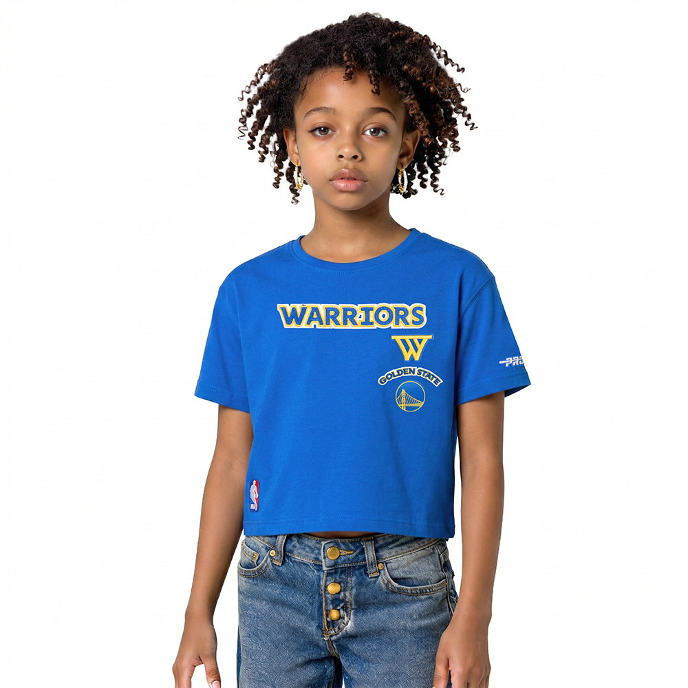 PLAYERA NBA GOLDEN STATE WARRIORS RETRO CLASSICS PARA NIÑA JUNIOR
