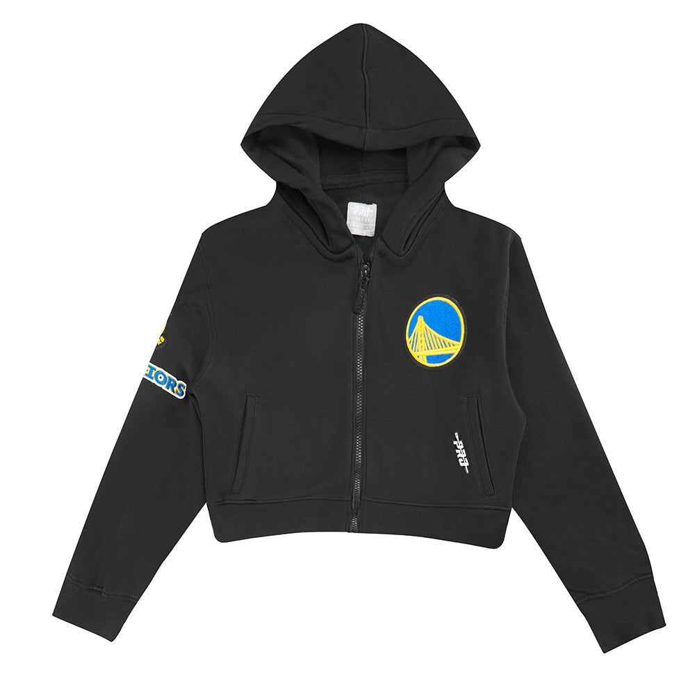 SUDADERA CON CIERRE NBA GOLDEN STATE WARRIORS CLASSIC ESSENTIALS PARA NIÑA JUNIOR