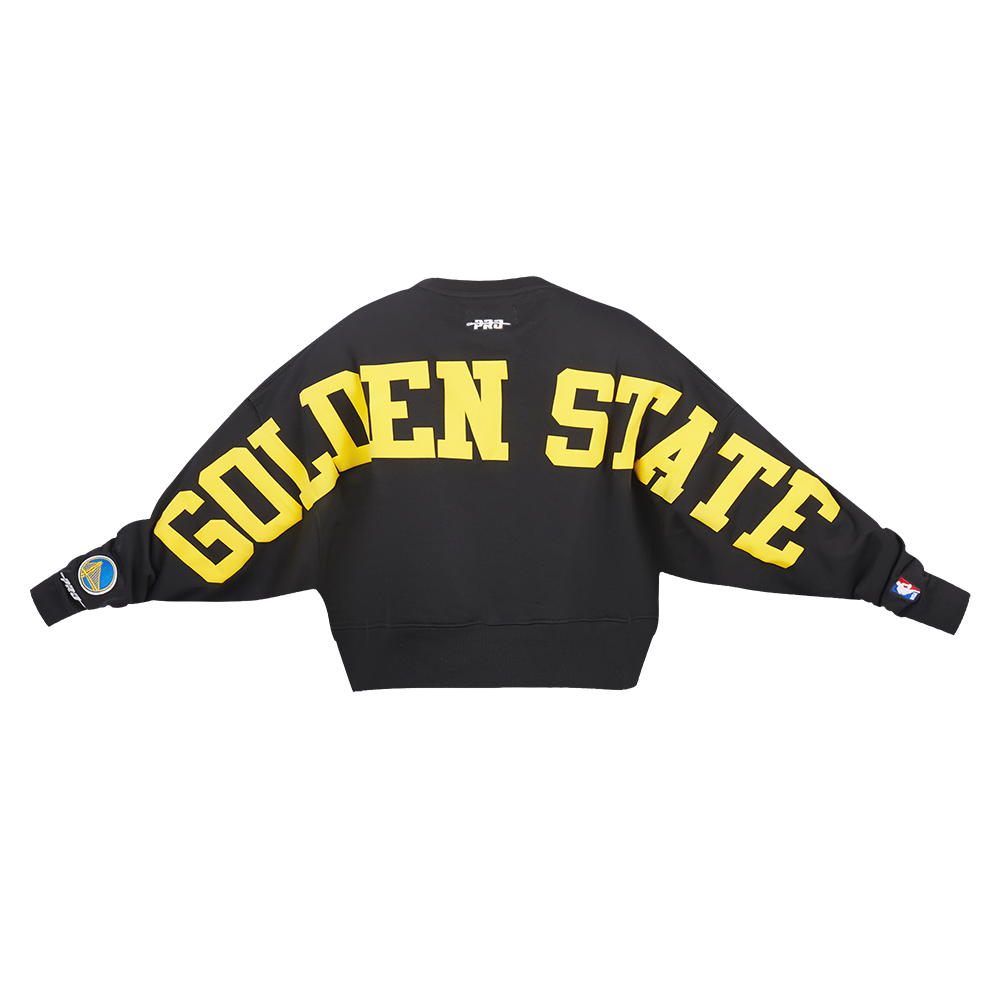 SUDADERA DE CUELLO REDONDO NBA GOLDEN STATE WARRIORS WINGSPAN PARA MUJER