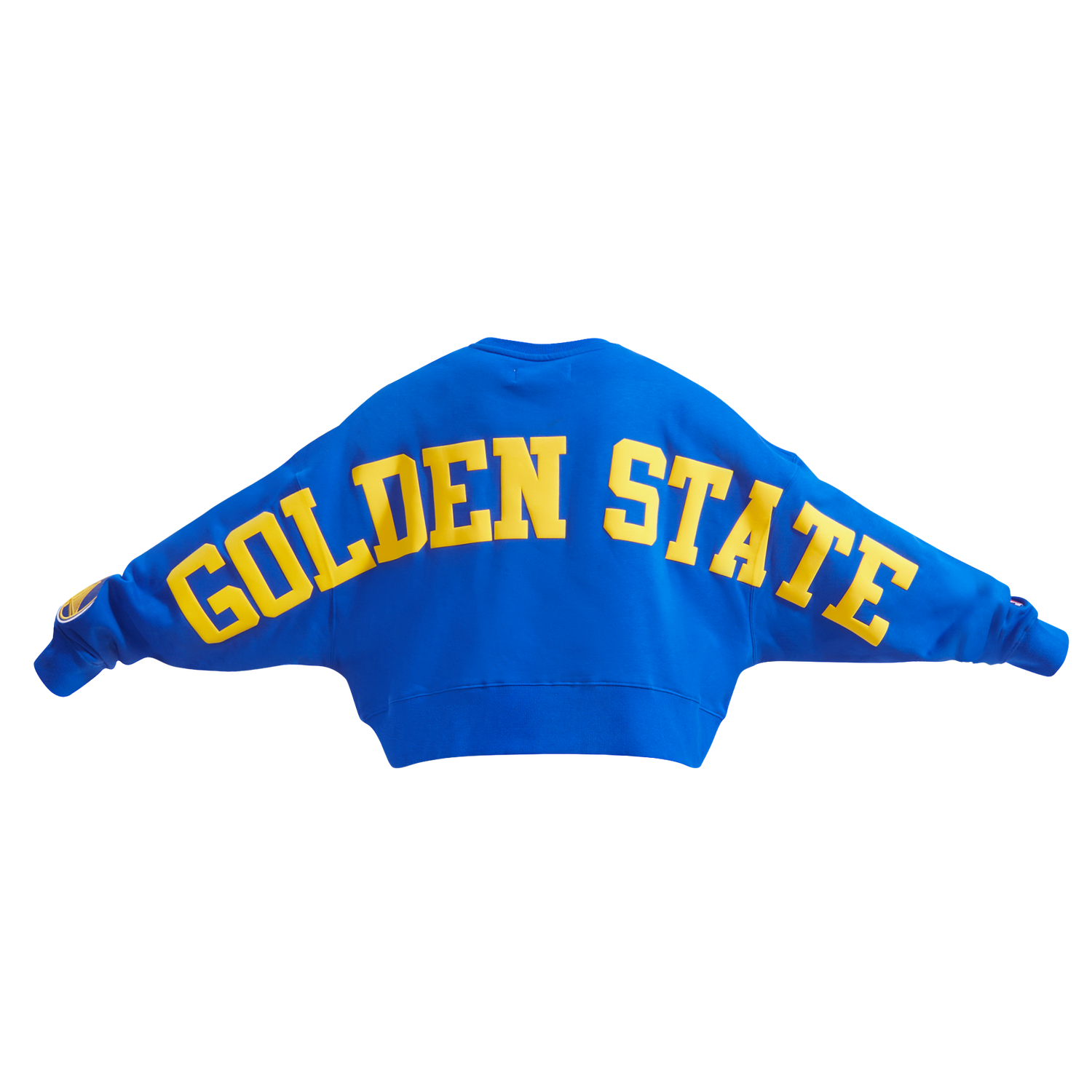 SUDADERA DE CUELLO REDONDO NBA GOLDEN STATE WARRIORS WINGSPAN PARA MUJER