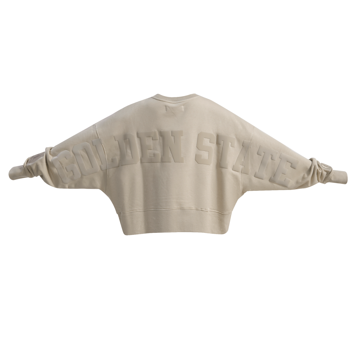 SUDADERA DE CUELLO REDONDO NBA GOLDEN STATE WARRIORS WINGSPAN PARA MUJER