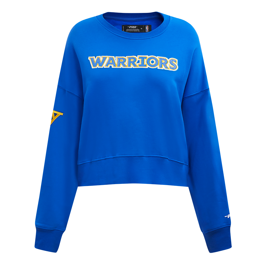 SUDADERA DE CUELLO REDONDO NBA GOLDEN STATE WARRIORS GAME DAY CLASSICS PARA MUJER
