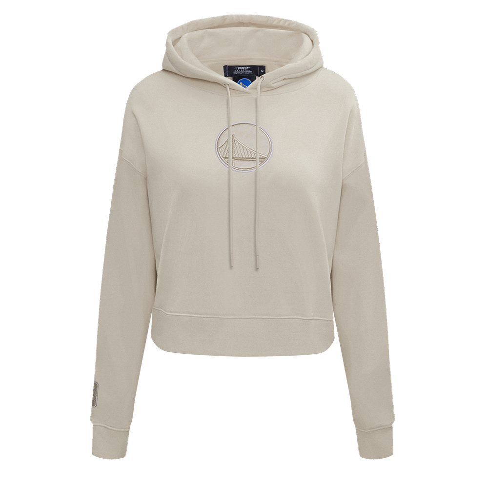 SUDADERA CON GORRO NBA GOLDEN STATE WARRIORS NEUTRAL PARA MUJER