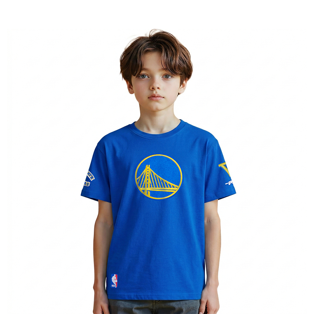 PLAYERA NBA GOLDEN STATE WARRIORS RETRO CLASSICS PARA NIÑO
