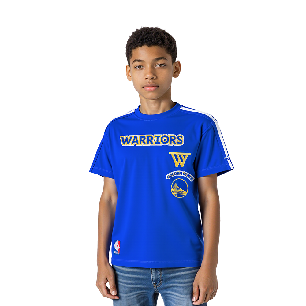 PLAYERA NBA GOLDEN STATE WARRIORS RETRO CLASSICS PARA NIÑO