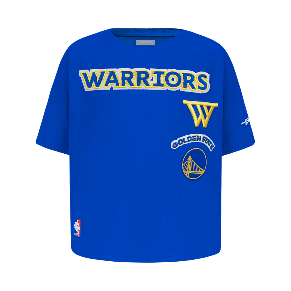 PLAYERA NBA GOLDEN STATE WARRIORS RETRO CLASSICS PARA NIÑA