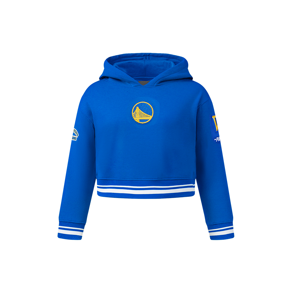 SUDADERA CON GORRO NBA GOLDEN STATE WARRIORS RETRO CLASSICS PARA NIÑA