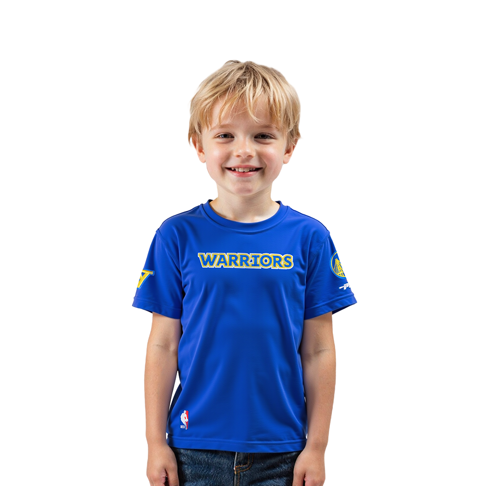 PLAYERA NBA GOLDEN STATE WARRIORS CLASSIC CHENILLE PARA BEBÉ NIÑO
