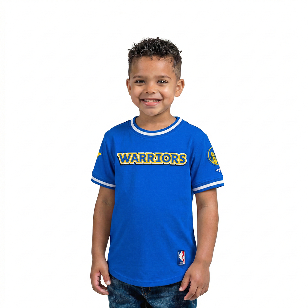 PLAYERA NBA GOLDEN STATE WARRIORS CLASSIC CHENILLE PARA BEBÉ NIÑO