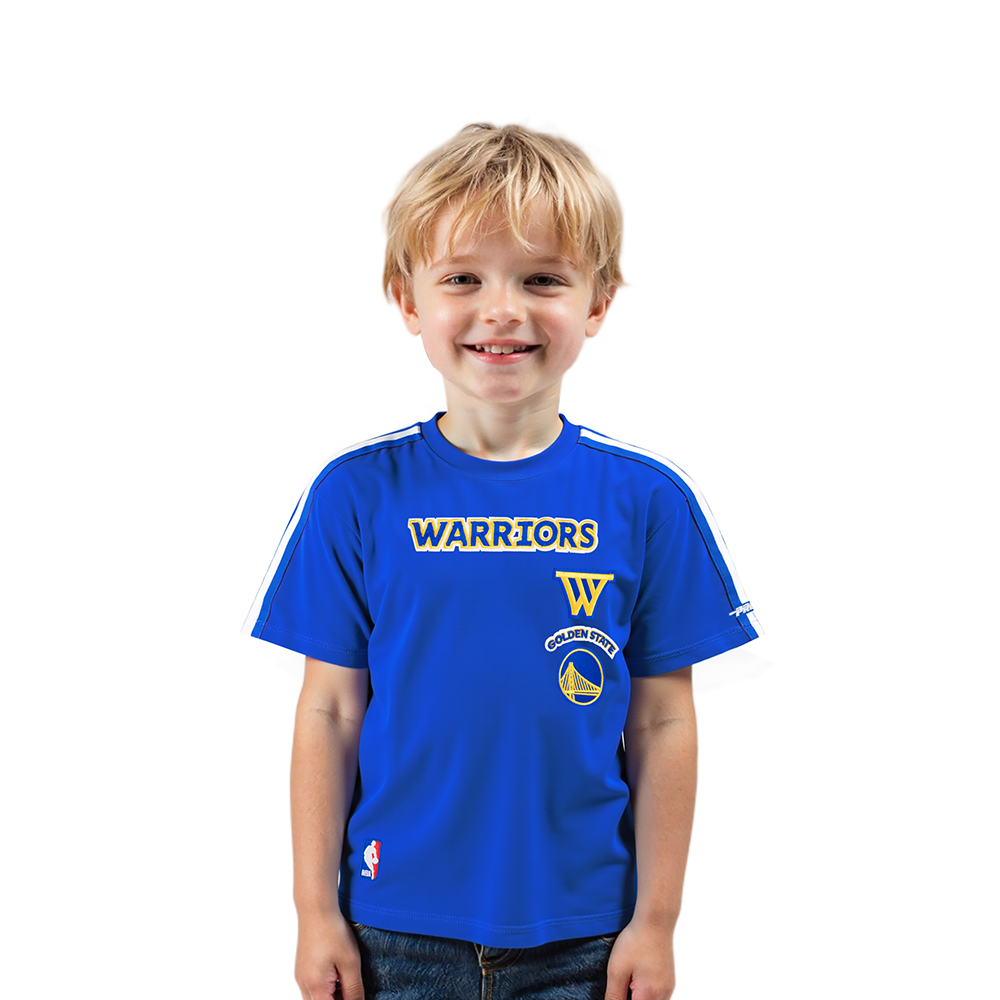 PLAYERA NBA GOLDEN STATE WARRIORS RETRO CLASSICS PARA BEBÉ NIÑO