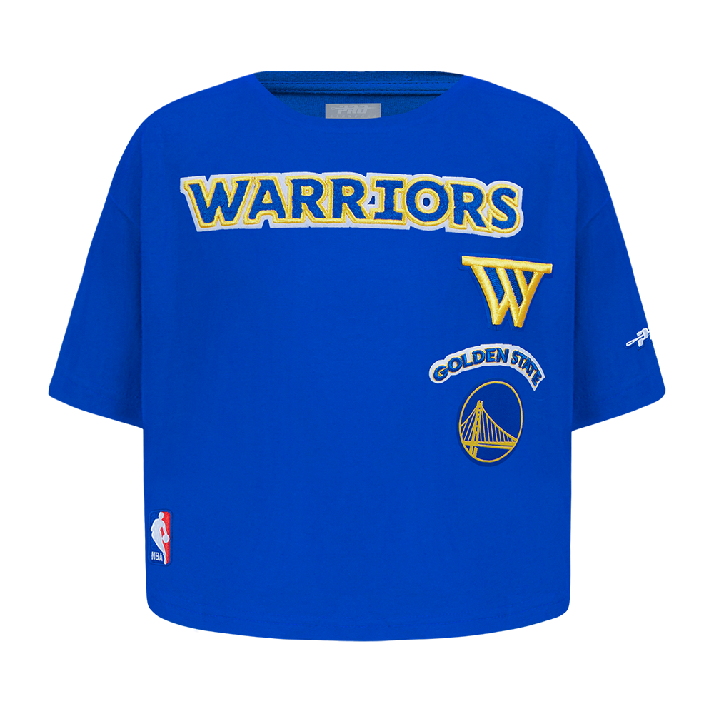 PLAYERA NBA GOLDEN STATE WARRIORS RETRO CLASSICS PARA BEBÉ NIÑA