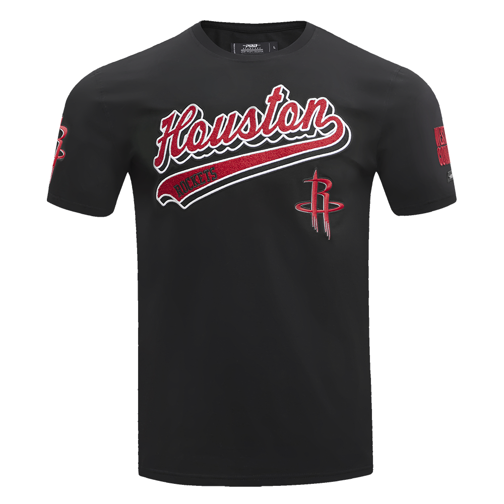 PLAYERA NBA HOUSTON ROCKETS SCRIPT TAIL