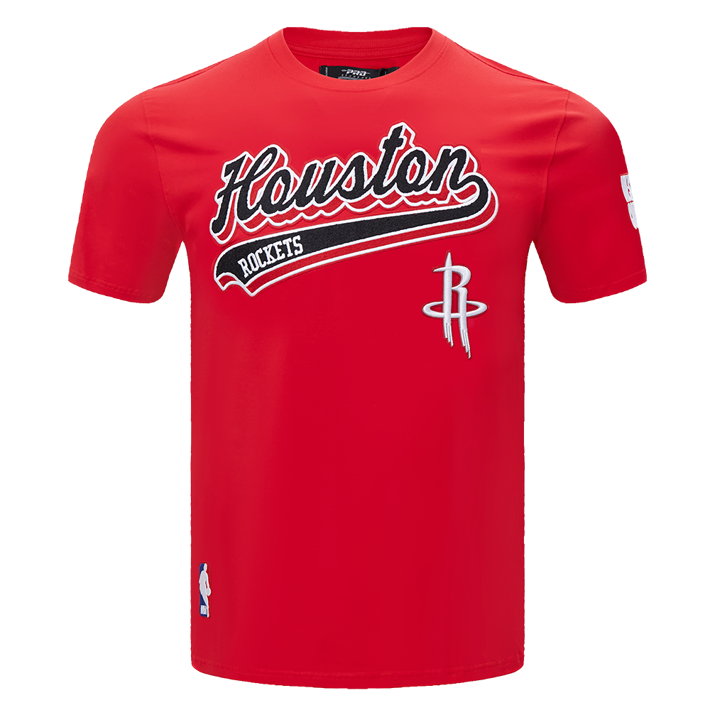 PLAYERA NBA HOUSTON ROCKETS SCRIPT TAIL