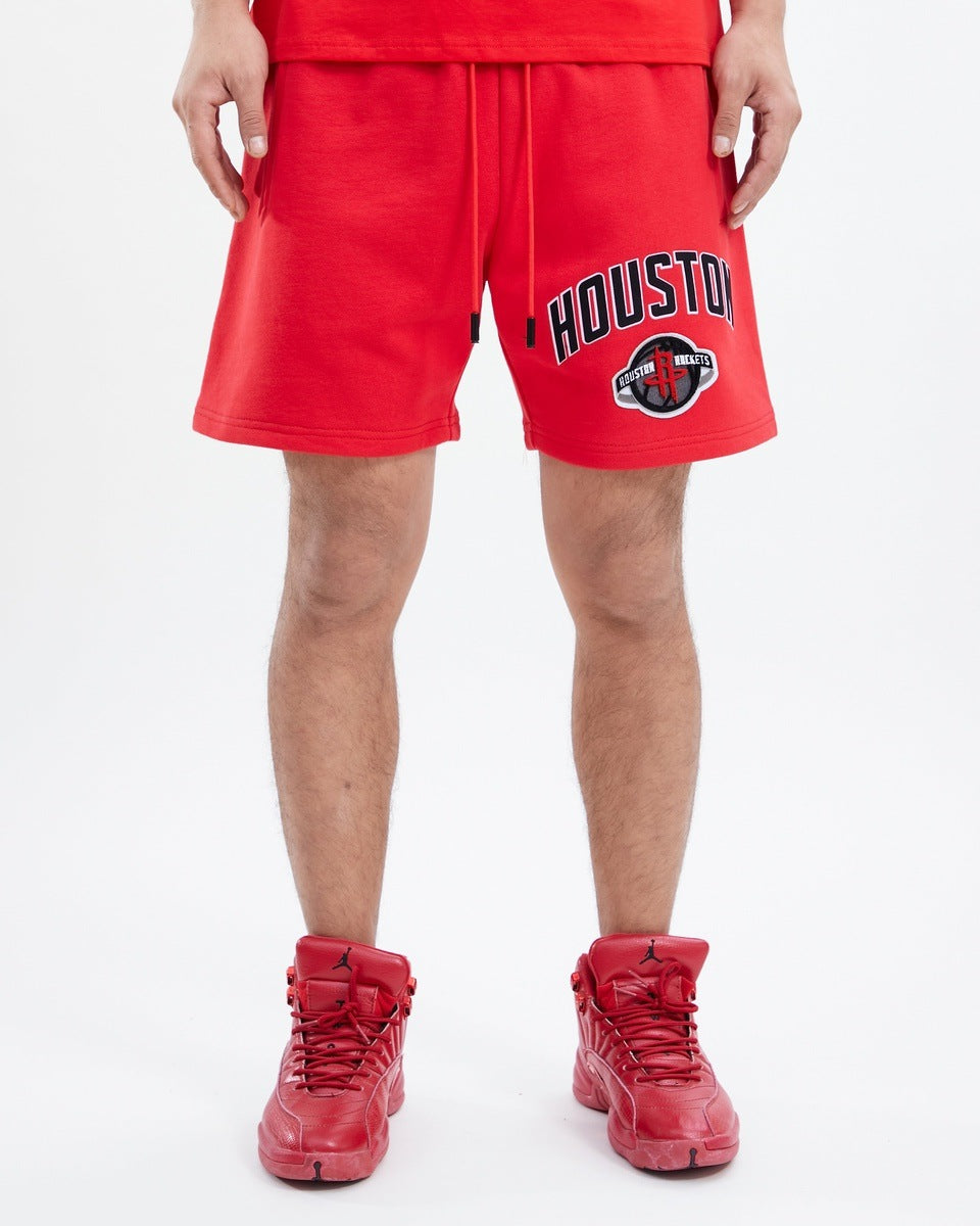 SHORTS DE ALGODÓN NBA HOUSTON ROCKETS CLASSIC BRISTLE