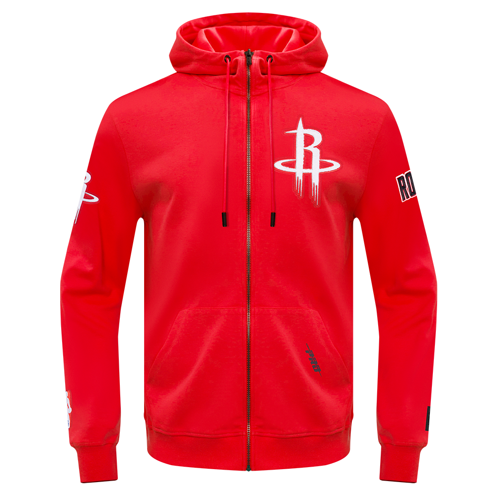 SUDADERA CON CIERRE NBA HOUSTON ROCKETS CLASSIC CHENILLE