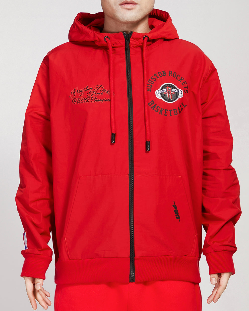 SUDADERA CON CIERRE NBA HOUSTON ROCKETS HYBRID