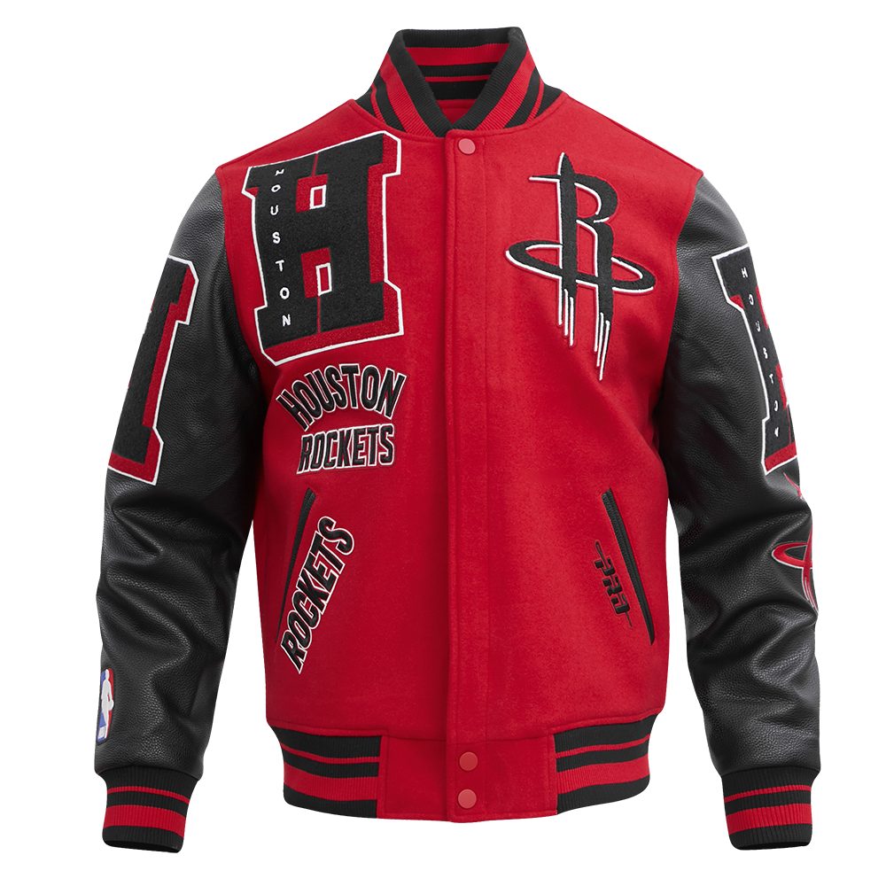 CHAMARRA UNIVERSITARIA NBA HOUSTON ROCKETS MASH UP