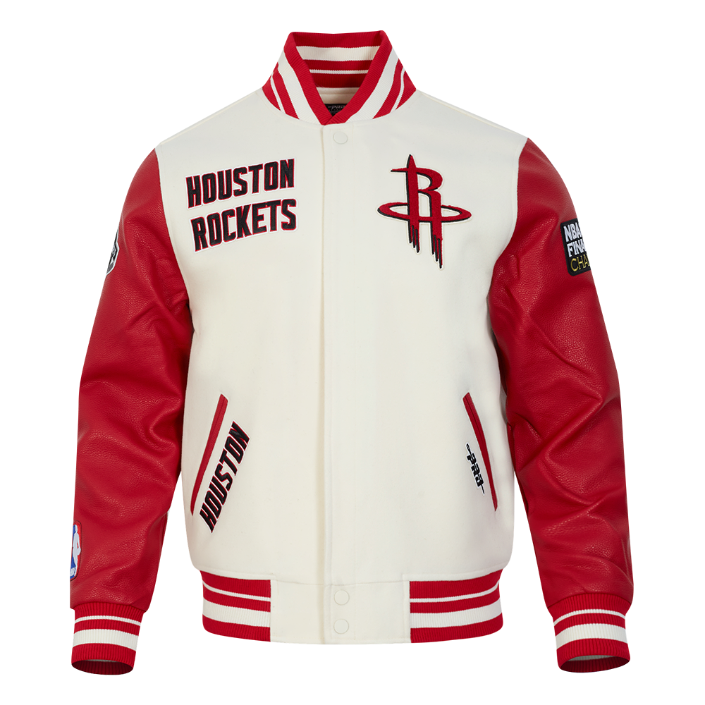 CHAMARRA UNIVERSITARIA NBA HOUSTON ROCKETS RETRO CLASSICS