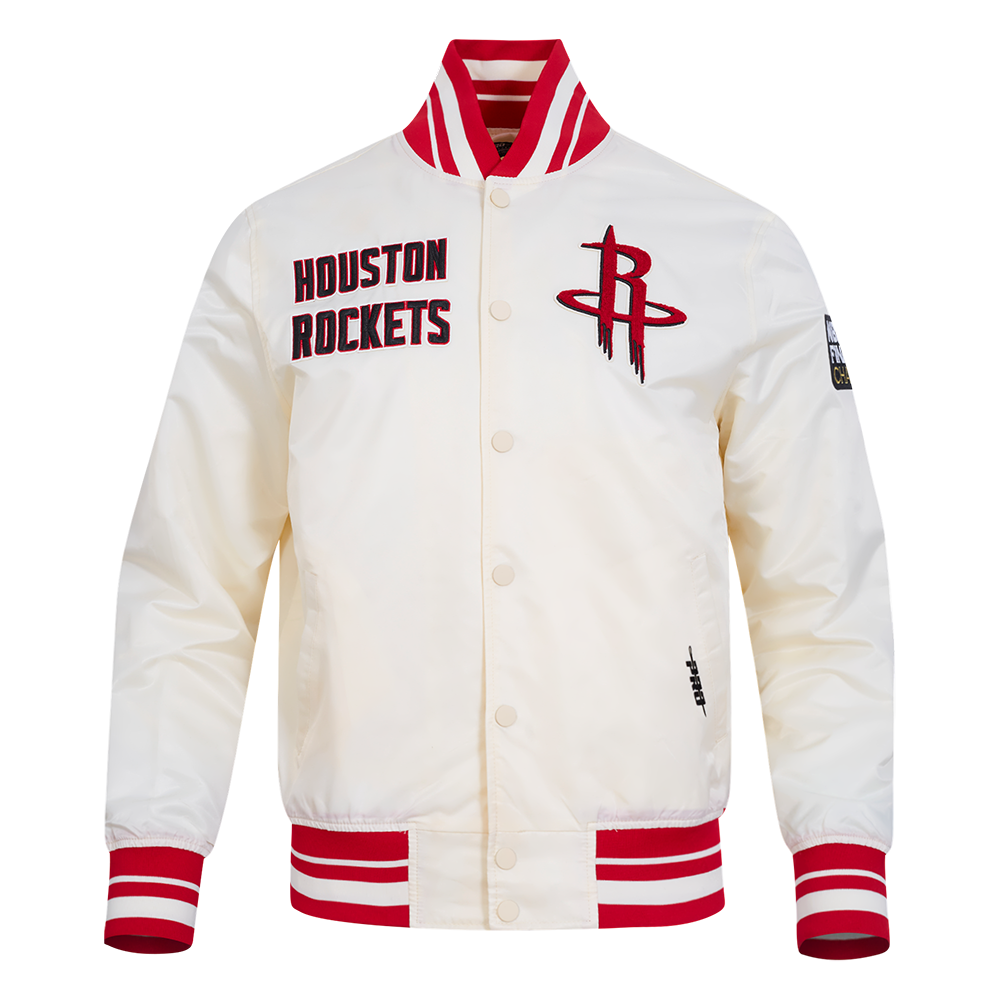 CHAMARRA DE SATÉN NBA HOUSTON ROCKETS RETRO CLASSICS