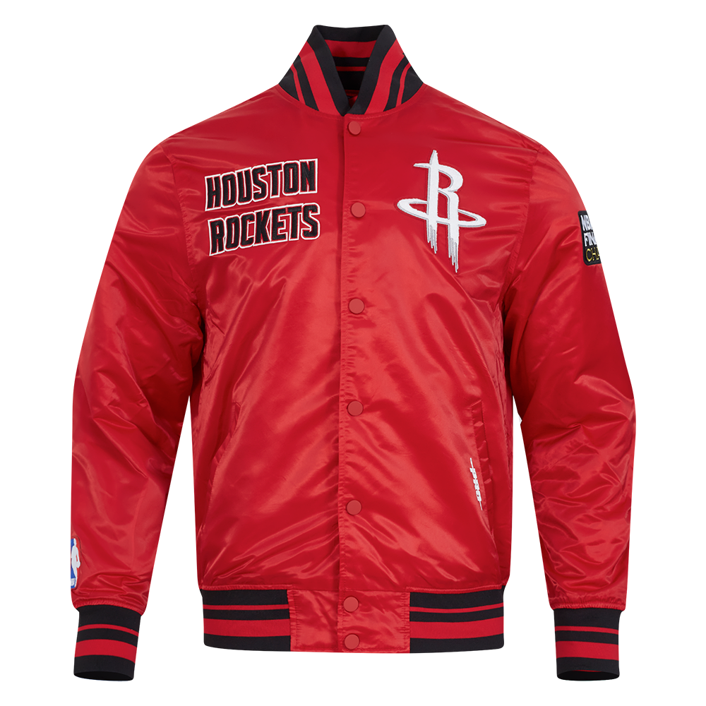 CHAMARRA DE SATÍN NBA HOUSTON ROCKETS RETRO CLASSICS