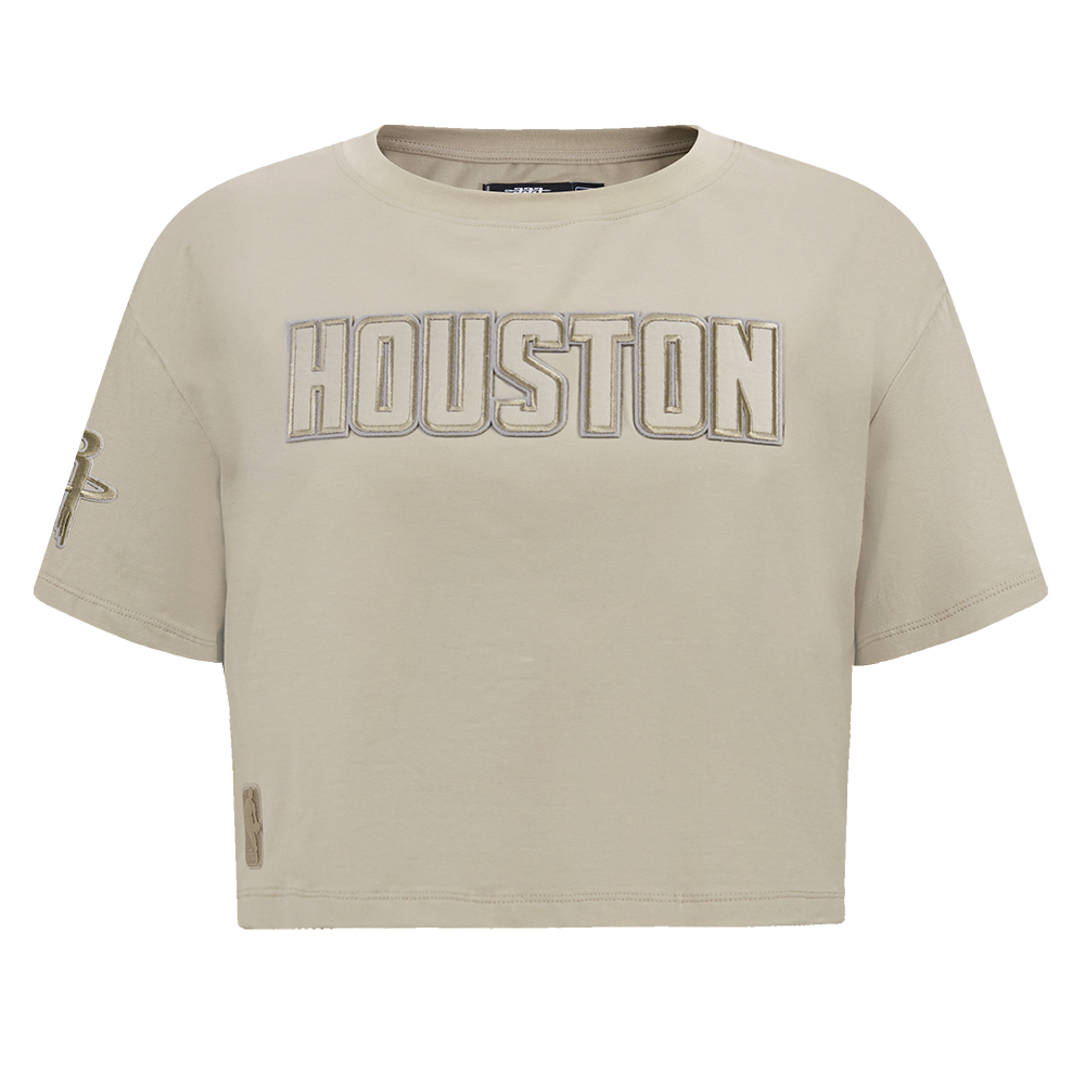 PLAYERA CROP NBA HOUSTON ROCKETS NEUTRAL PARA MUJER