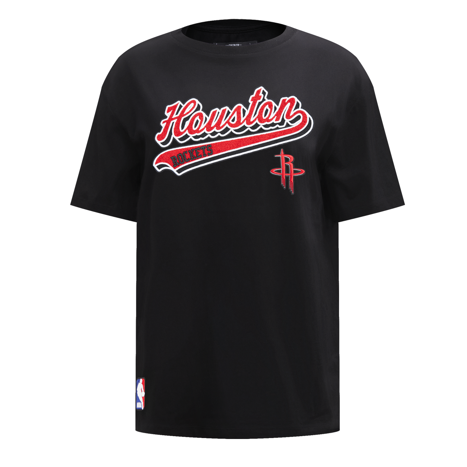 PLAYERA BOYFRIEND NBA HOUSTON ROCKETS SCRIPT TAIL PARA MUJER