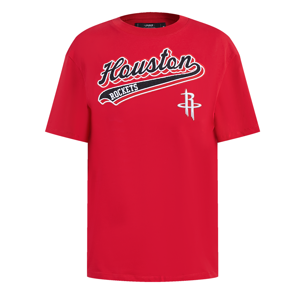 PLAYERA BOYFRIEND NBA HOUSTON ROCKETS SCRIPT TAIL PARA MUJER