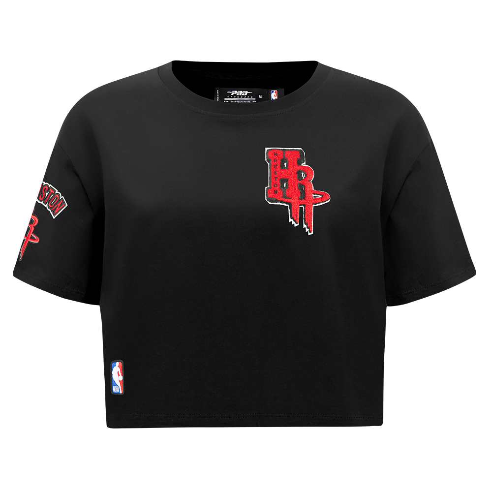 PLAYERA CROP NBA HOUSTON ROCKETS MASH UP PARA MUJER