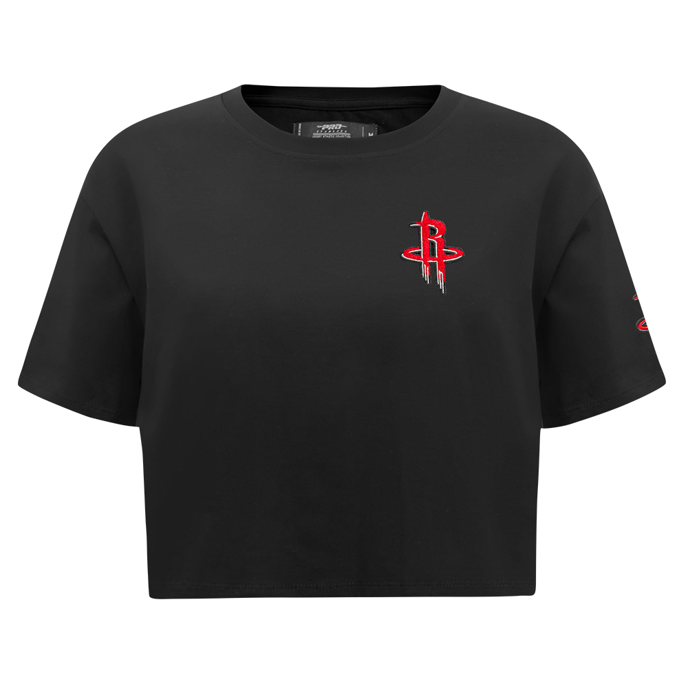 PLAYERA CROP NBA HOUSTON ROCKETS CLASSIC ESSENTIALS PARA MUJER