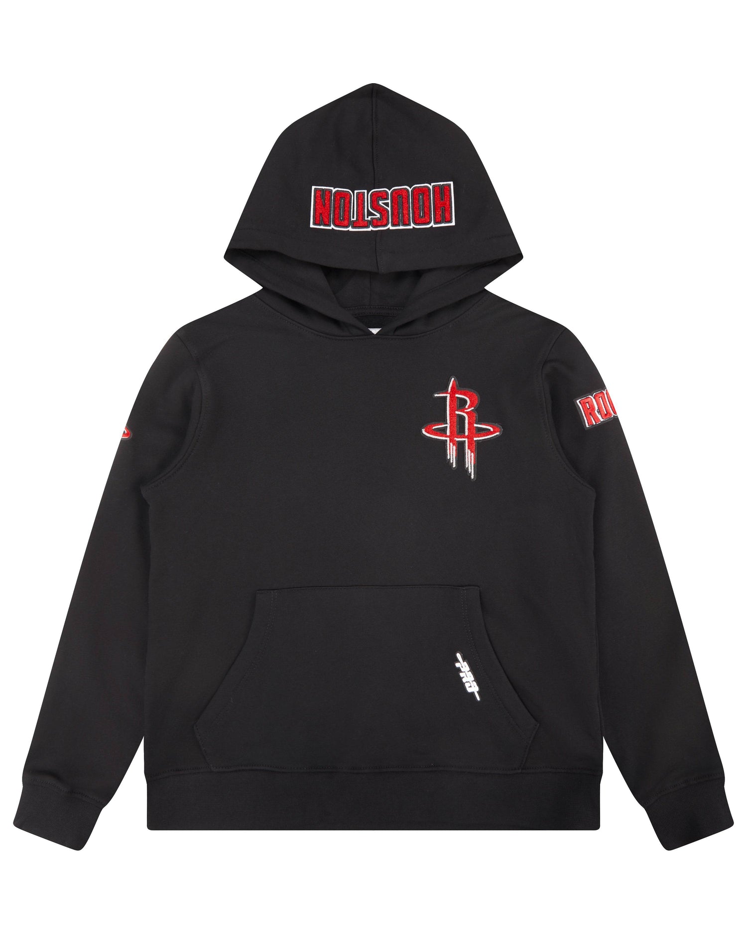 SUDADERA CON GORRO NBA HOUSTON ROCKETS CLASSIC CHENILLE PARA NIÑO JUNIOR