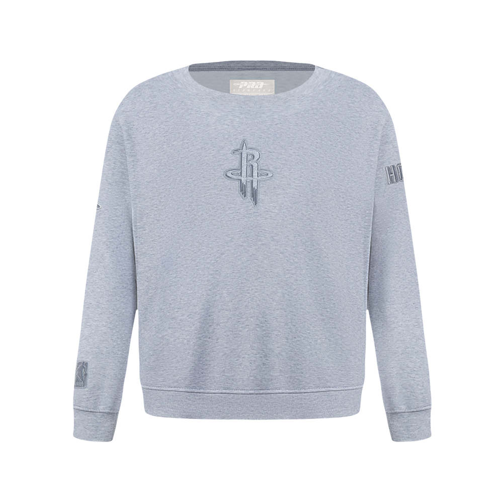 SUDADERA DE CUELLO REDONDO NBA HOUSTON ROCKETS NEUTRAL PARA NIÑO JUNIOR