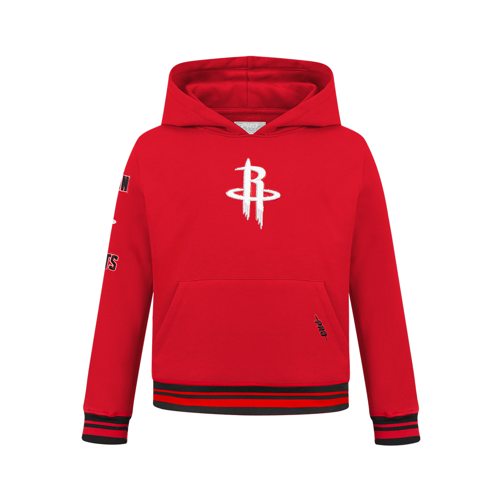 SUDADERA CON GORRO NBA HOUSTON ROCKETS RETRO CLASSICS PARA NIÑO JUNIOR