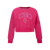 SUDADERA DE CUELLO REDONDO NBA HOUSTON ROCKETS CLASSIC TRIPLE PINK PARA NIÑA JUNIOR