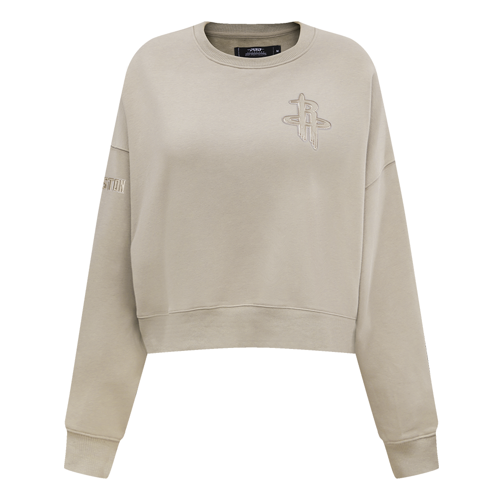 SUDADERA DE CUELLO REDONDO NBA HOUSTON ROCKETS NEUTRAL PARA MUJER