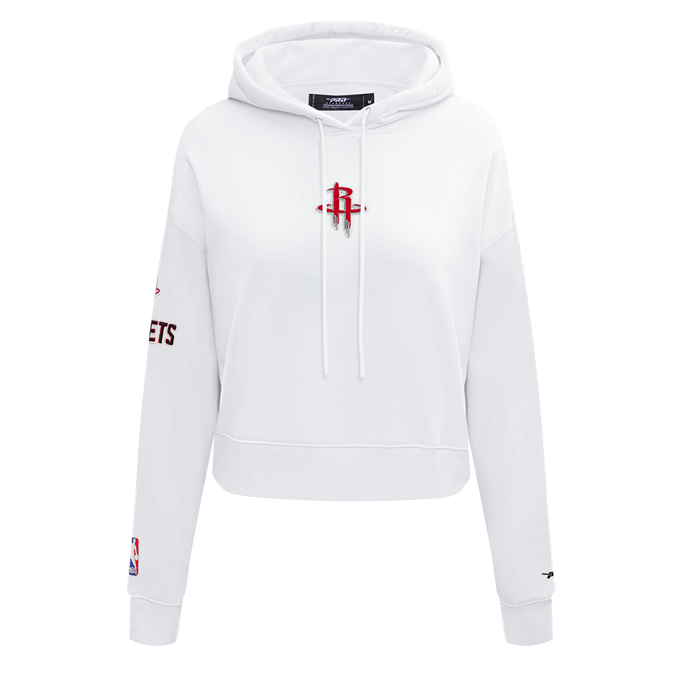 SUDADERA CON GORRO NBA HOUSTON ROCKETS CLASSIC CHENILLE PARA MUJER