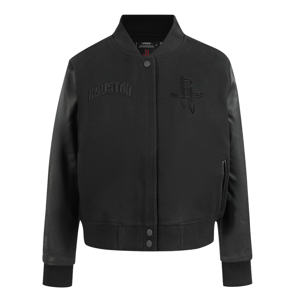 CHAMARRA UNIVERSITARIA NBA HOUSTON ROCKETS CLASSIC 3BK PARA MUJER