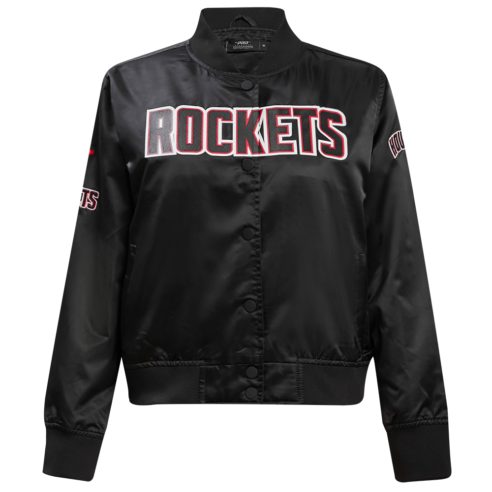 CHAMARRA DE SATÍN NBA HOUSTON ROCKETS CLASSIC CHENILLE PARA MUJER