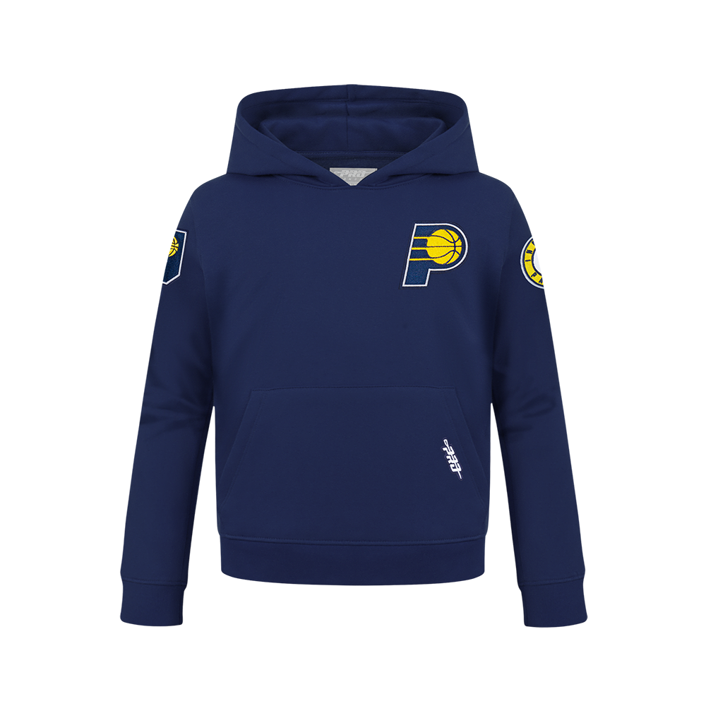 SUDADERA CON GORRO NBA INDIANA PACERS CLASSIC CHENILLE PARA NIÑO JUNIOR