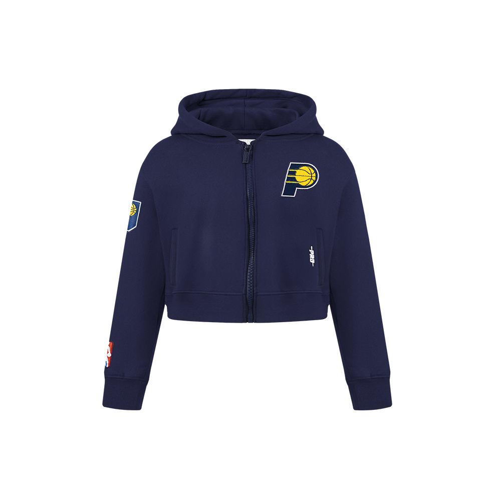 SUDADERA CON CIERRE NBA INDIANA PACERS CLASSIC ESSENTIALS PARA NIÑA