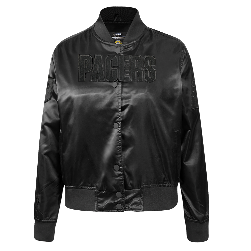 CHAMARRA DE SATIN NBA INDIANA PACERS CLASSIC 3BK PARA MUJER