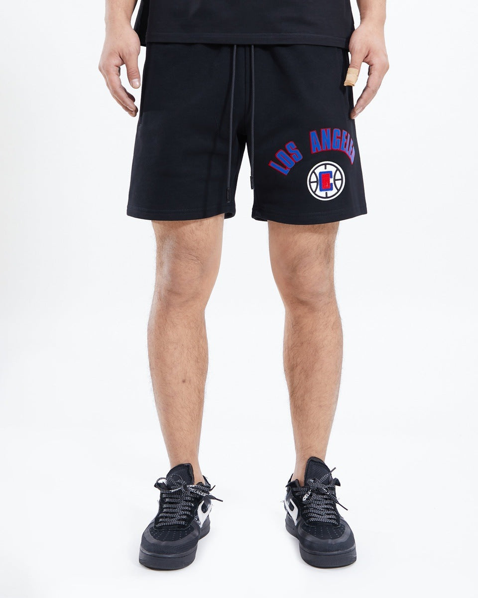 SHORTS DE ALGODÓN NBA LOS ANGELES CLIPPERS CLASSIC BRISTLE
