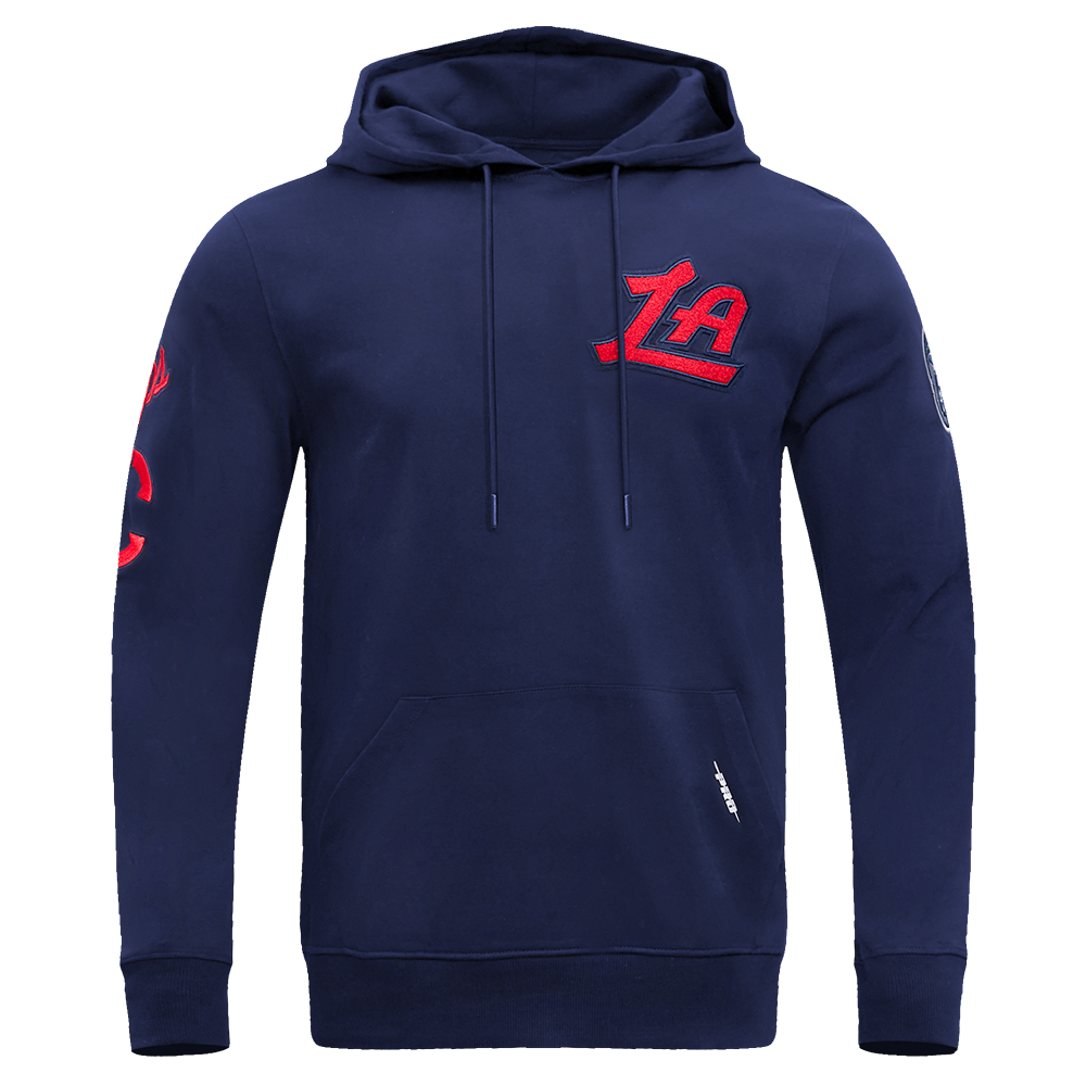 SUDADERA CON GORRO NBA LOS ANGELES CLIPPERS CLASSIC CHENILLE