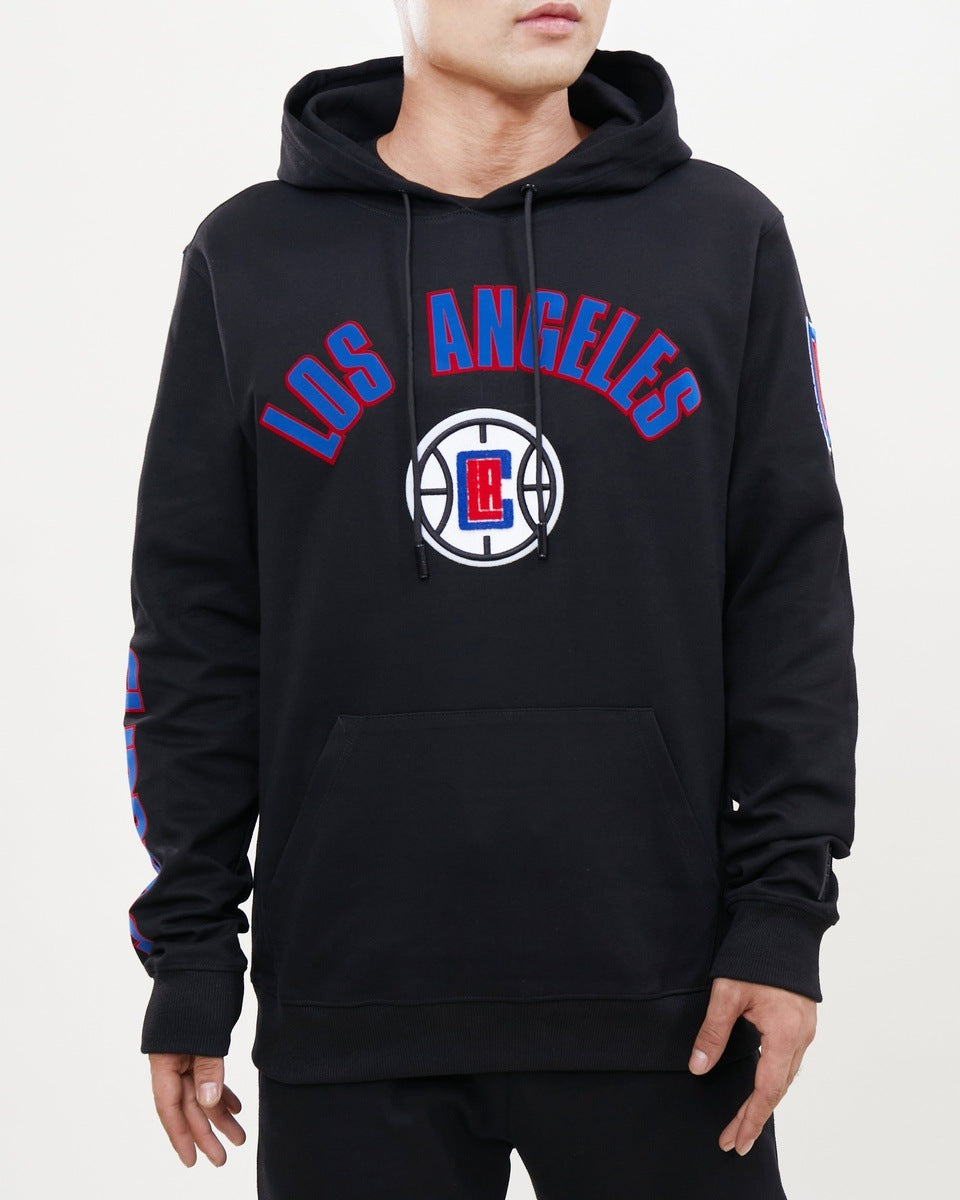 SUDADERA CON GORRO NBA LOS ANGELES CLIPPERS CLASSIC BRISTLE