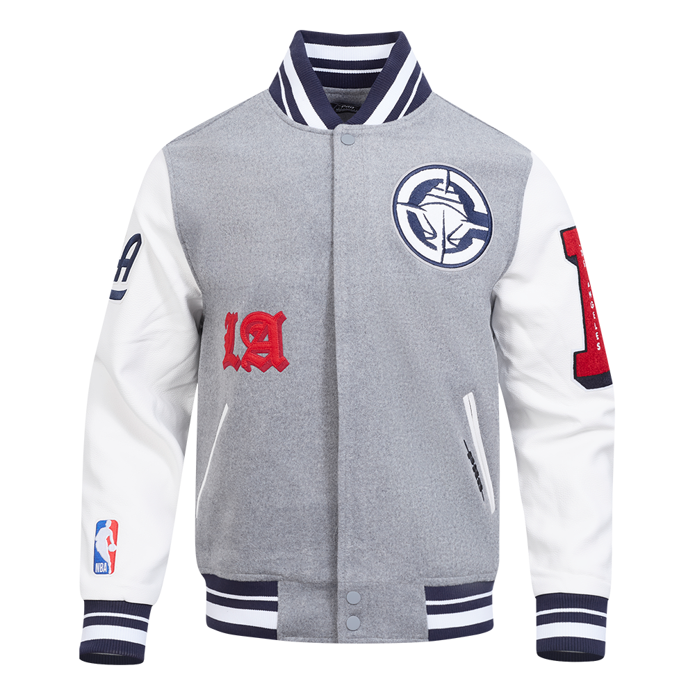 CHAMARRA UNIVERSITARIA NBA LOS ANGELES CLIPPERS OLD ENGLISH