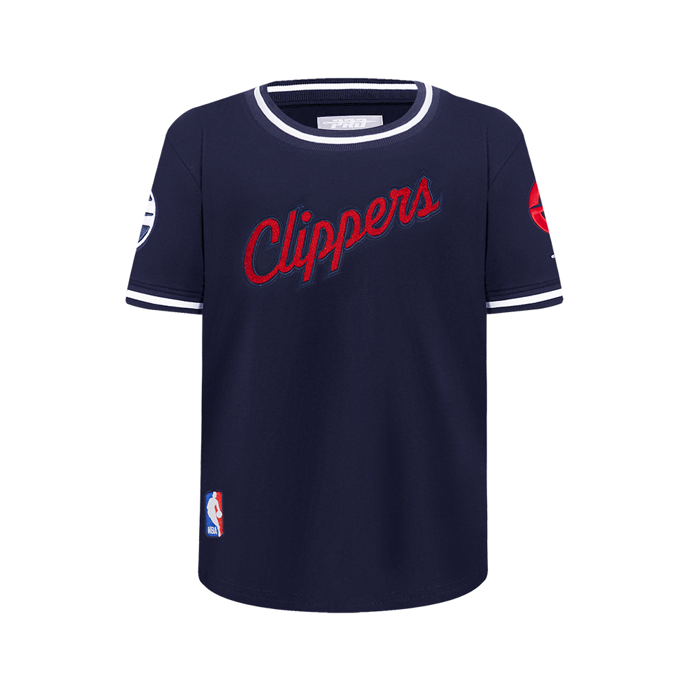 PLAYERA NBA LOS ANGELES CLIPPERS CLASSIC CHENILLE PARA NIÑO JUNIOR