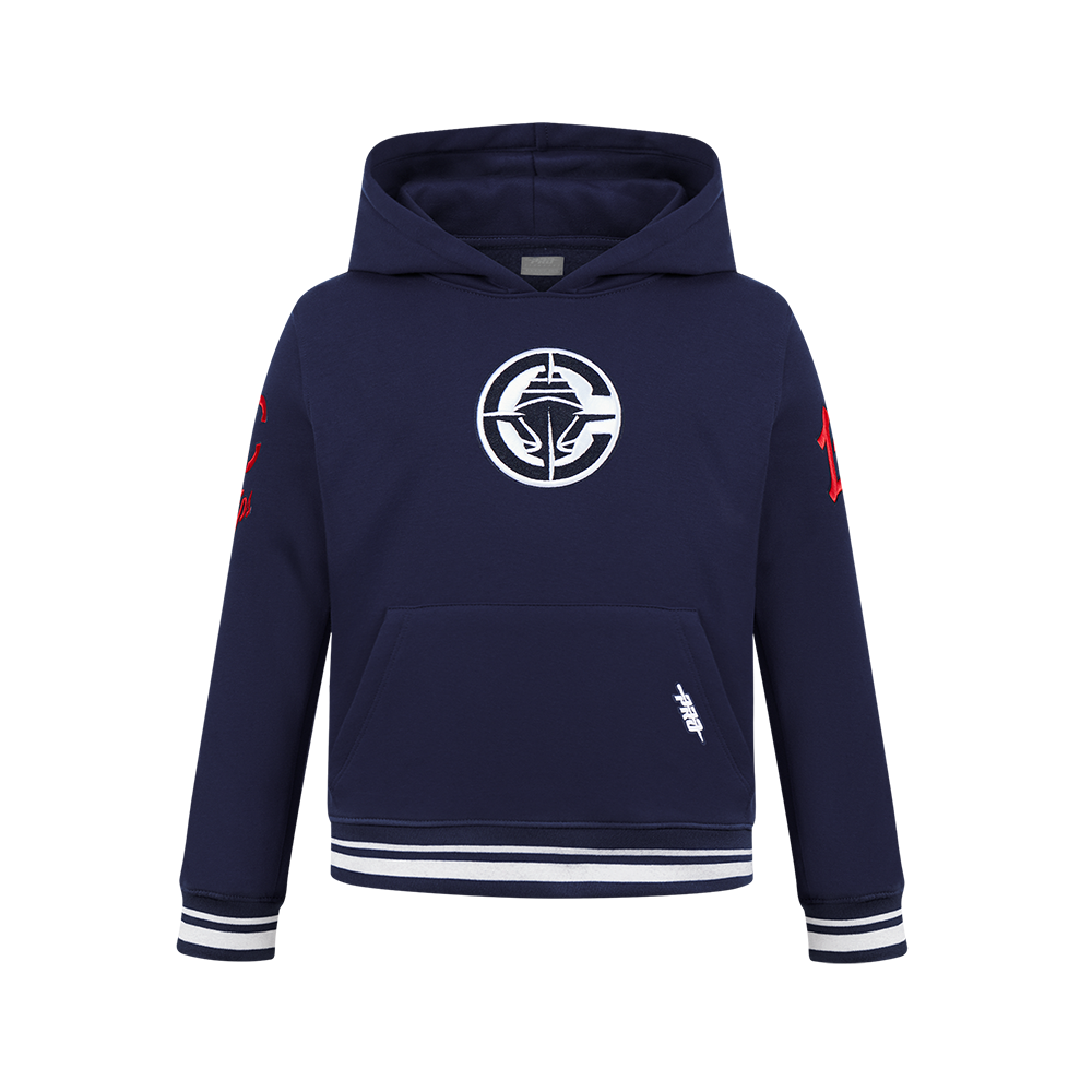 SUDADERA CON GORRO NBA LOS ANGELES CLIPPERS RETRO CLASSICS PARA NIÑO JUNIOR